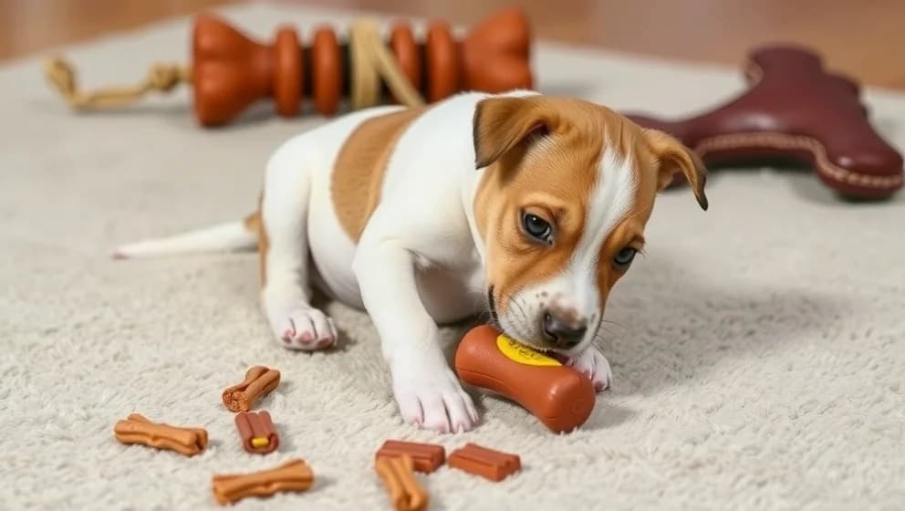 Hur får man en valp att sluta bita