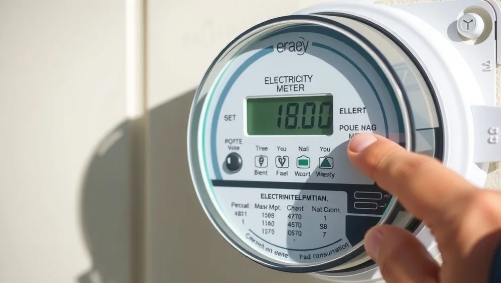 Hur läser man av Vattenfalls nya elmätare