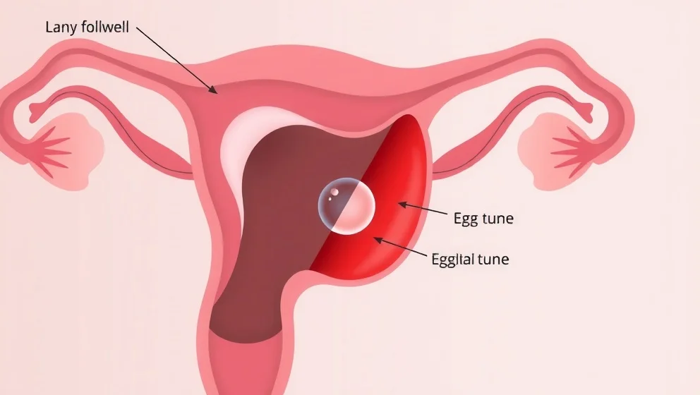 Hur ofta slungas ett ägg ut i äggledarna