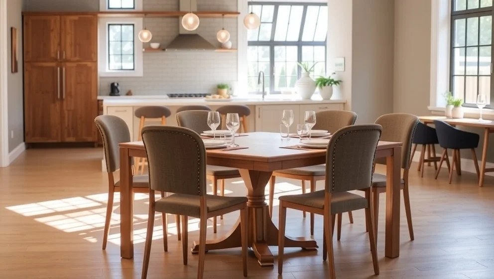 Matbord för 6 personer som passar din hem